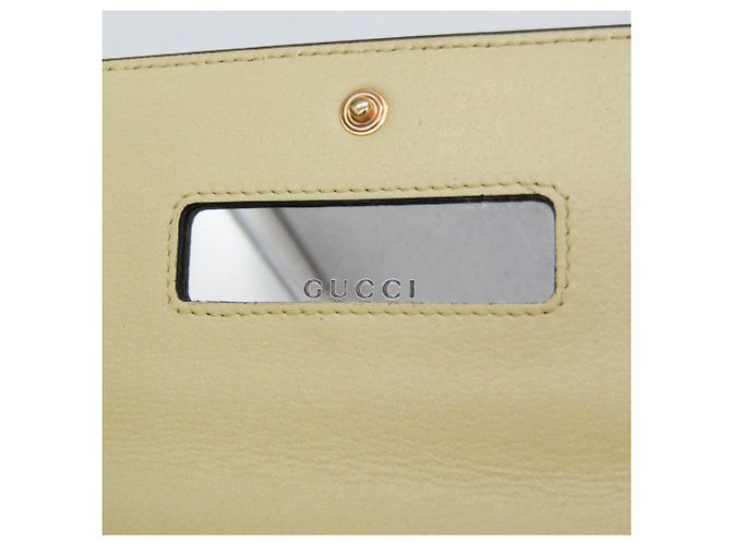 Portafoglio a catena/spalla da donna Gucci Jumbo GG 726497 Beige Crudo - vista 13