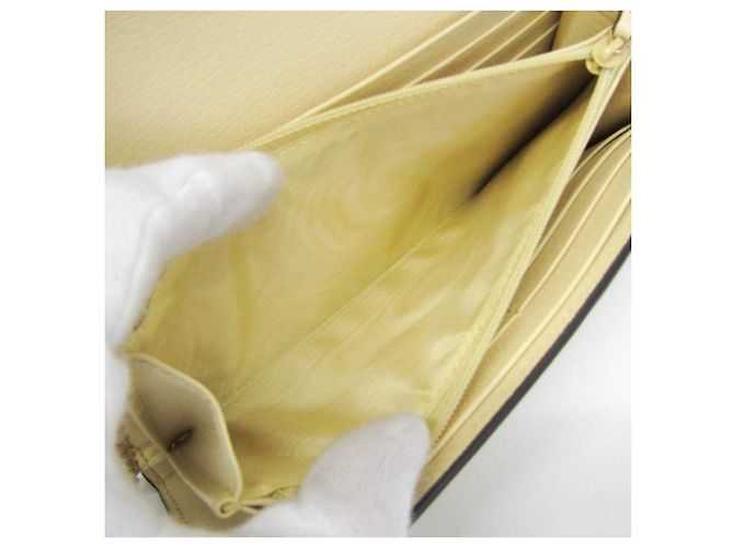 Portafoglio a catena/spalla da donna Gucci Jumbo GG 726497 Beige Crudo - vista 5