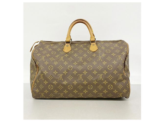 Borsa Louis Vuitton Monogram Speedy 40 M41106 Marrone - vista 15