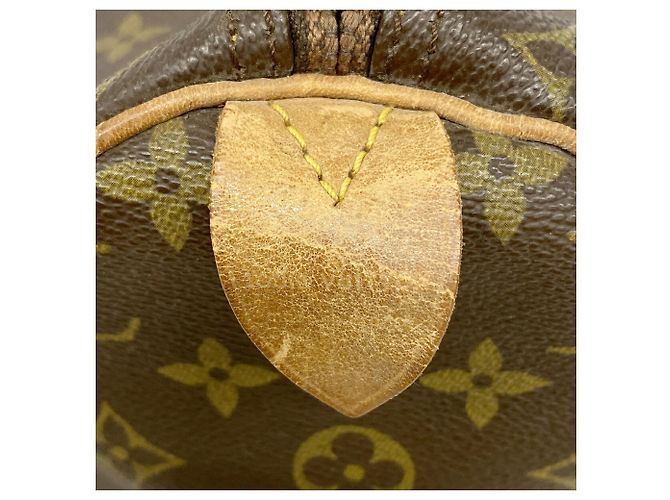 Borsa Louis Vuitton Monogram Speedy 40 M41106 Marrone - vista 5