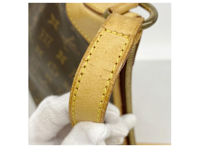Borsa a tracolla Louis Vuitton Monogram Odeon PM M56390 Marrone - vista 6