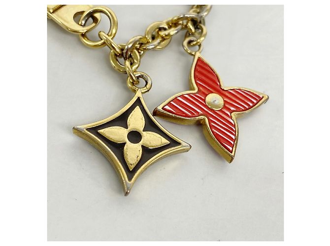 Portachiavi Charm Louis Vuitton Multicolore D'oro - vista 4