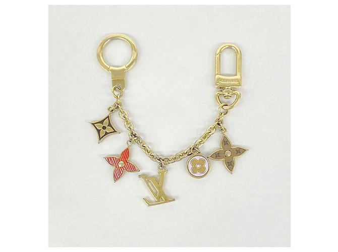 Portachiavi Charm Louis Vuitton Multicolore D'oro - vista 5