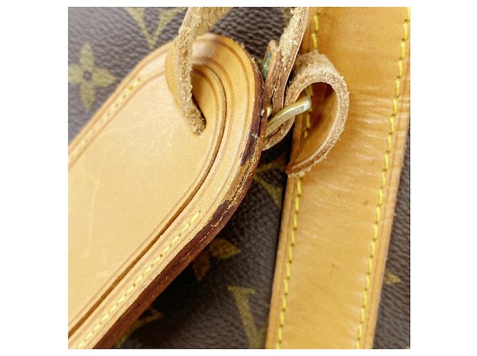 Louis Vuitton Boston Monogram Keepall 55 Marrone - vista 13