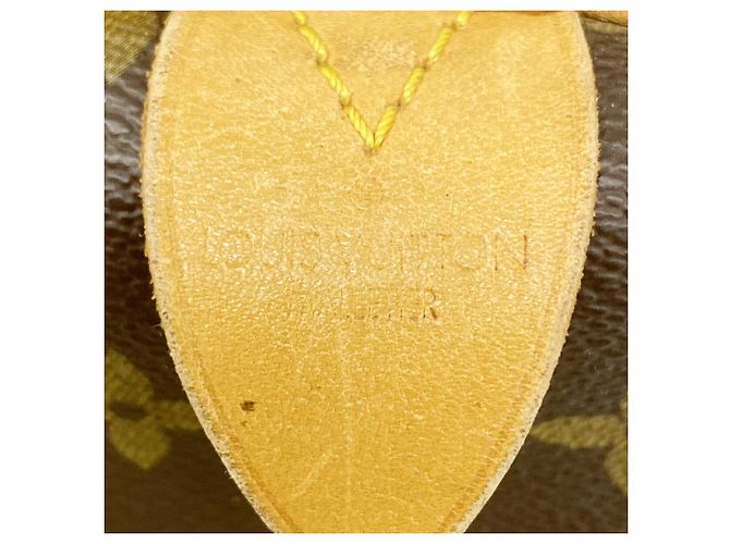 Louis Vuitton Boston Monogram Keepall 55 Marrone - vista 5