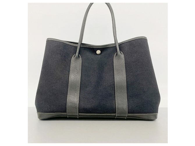 Hermès Borsa Tote Hermes Garden PM Nero - vista 15