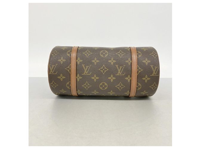 Borsa Louis Vuitton Monogram Papillon 26 Marrone - vista 3