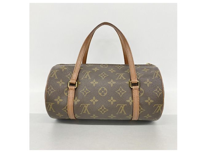 Borsa Louis Vuitton Monogram Papillon 26 Marrone - vista 9