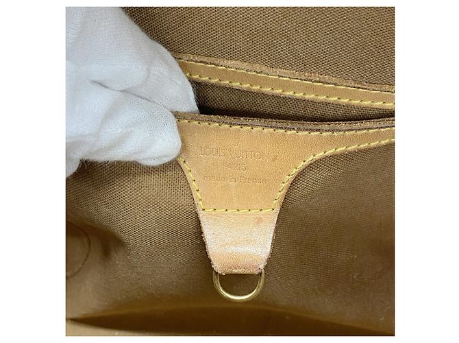 Borsa Louis Vuitton Monogram Ellipse MM Marrone - vista 5