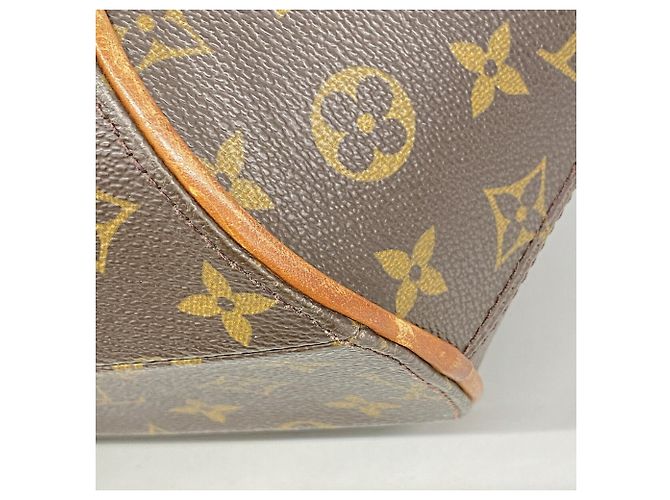 Borsa Louis Vuitton Monogram Ellipse MM Marrone - vista 6