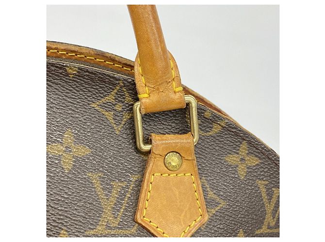 Borsa Louis Vuitton Monogram Ellipse MM Marrone - vista 8