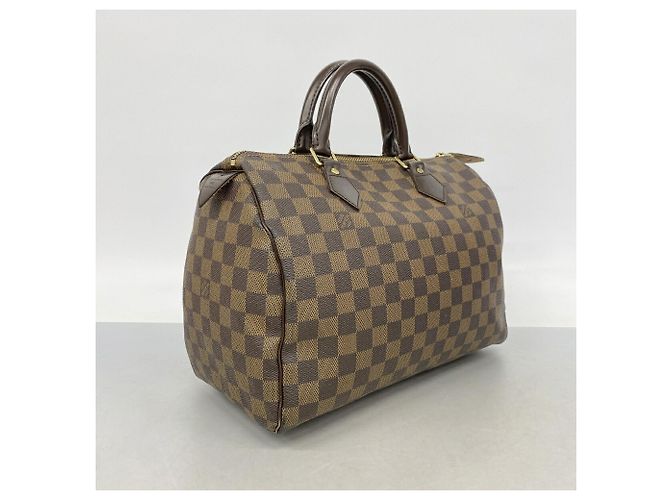 Borsa Louis Vuitton Damier Speedy 30 Damier ebene - vista 2