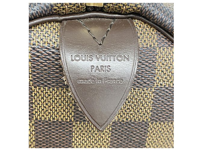 Borsa Louis Vuitton Damier Speedy 30 Damier ebene - vista 5