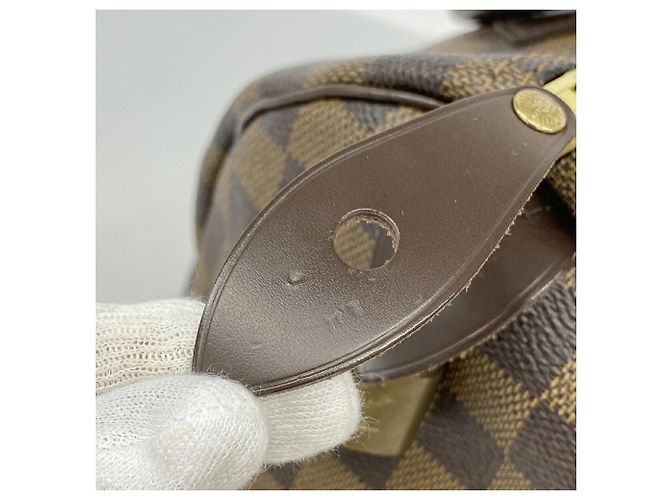 Borsa Louis Vuitton Damier Speedy 30 Damier ebene - vista 7