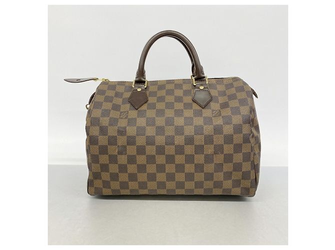 Borsa Louis Vuitton Damier Speedy 30 Damier ebene - vista 9