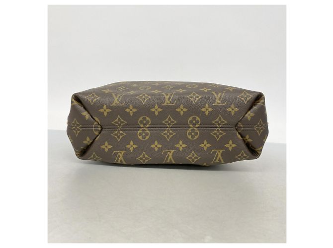 Borsa a tracolla Louis Vuitton Monogram Suli PM Marrone - vista 3