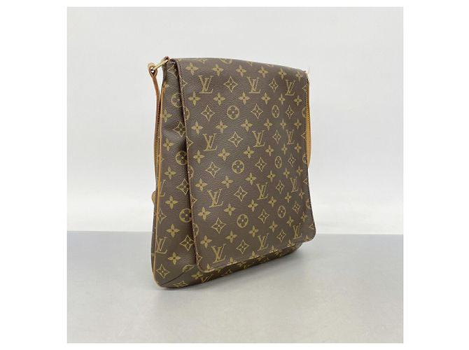 Louis Vuitton Monogram Musette Schultertasche Braun - Ansicht 2