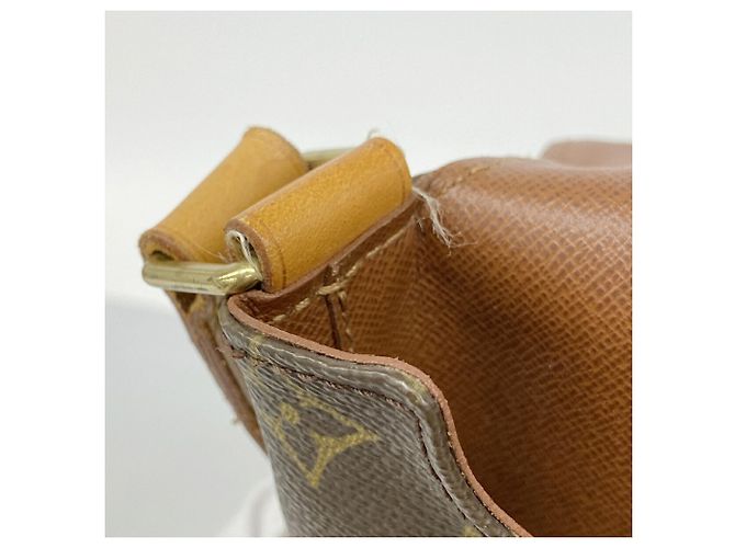Louis Vuitton Monogram Musette Schultertasche Braun - Ansicht 7