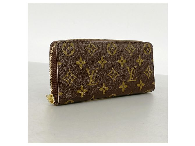 Cartera larga Louis Vuitton Monogram Flower Charm Castaño Rosa - vista 2