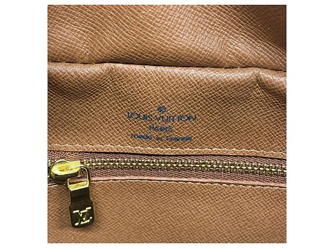 Borsa a tracolla Louis Vuitton Monogram Boulogne 30 Marrone - vista 5