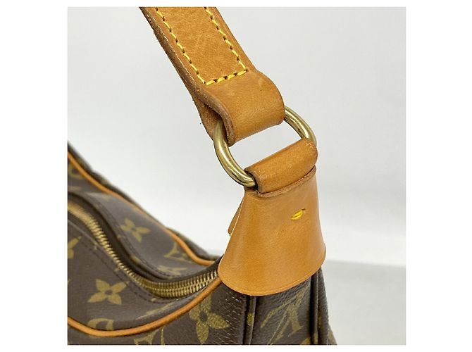 Borsa a tracolla Louis Vuitton Monogram Boulogne 30 Marrone - vista 7