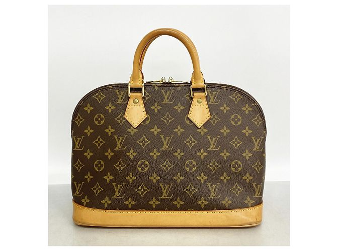 Borsa Louis Vuitton Alma Monogram Marrone - vista 10