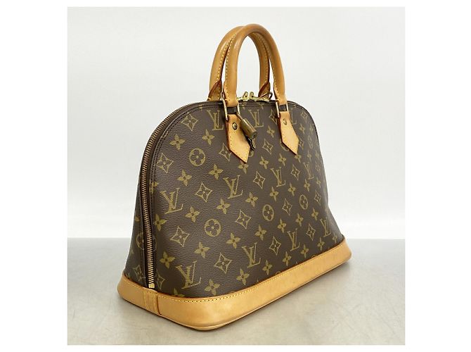 Borsa Louis Vuitton Alma Monogram Marrone - vista 2