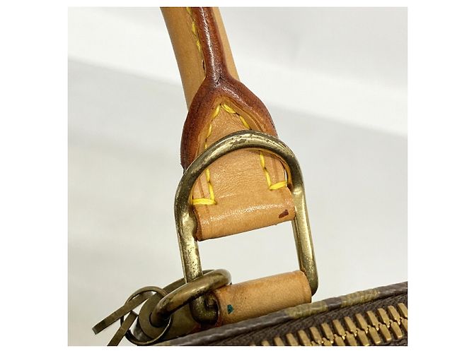 Borsa Louis Vuitton Alma Monogram Marrone - vista 9