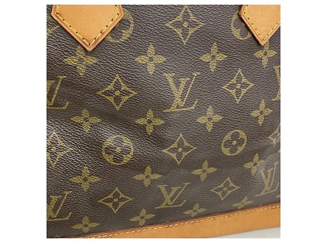 Borsa a mano Louis Vuitton Alma Monogram M51130 Marrone - vista 10