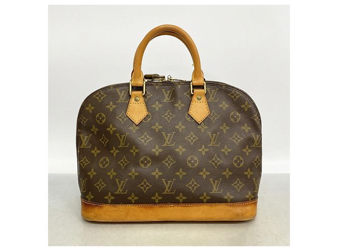 Borsa a mano Louis Vuitton Alma Monogram M51130 Marrone - vista 12