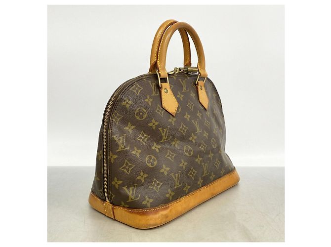 Borsa a mano Louis Vuitton Alma Monogram M51130 Marrone - vista 2