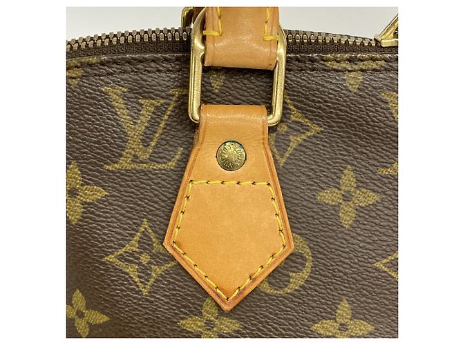 Borsa a mano Louis Vuitton Alma Monogram M51130 Marrone - vista 9