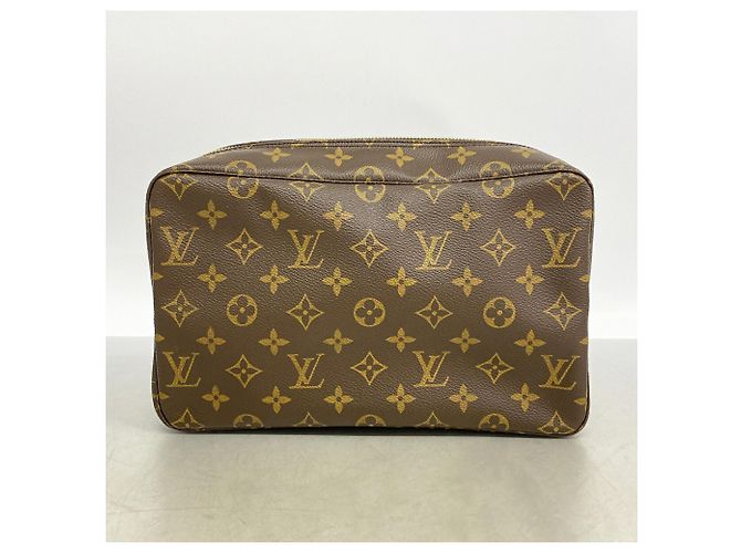 Astuccio Louis Vuitton Monogram Toilette 28 Marrone - vista 7