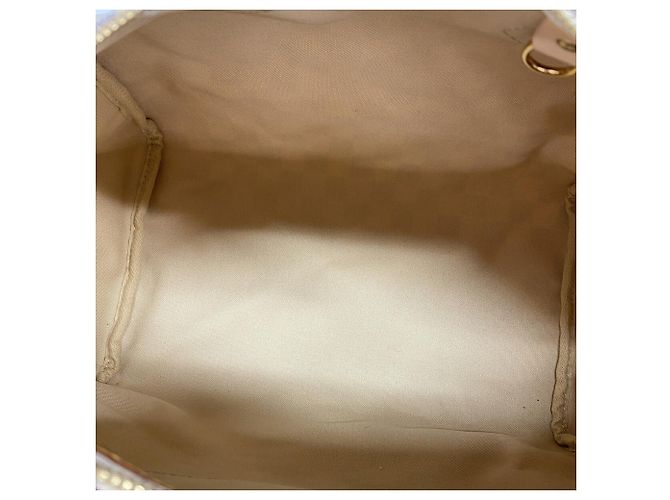 Borsa Louis Vuitton Damier Azur Speedy 30 Bianco - vista 4