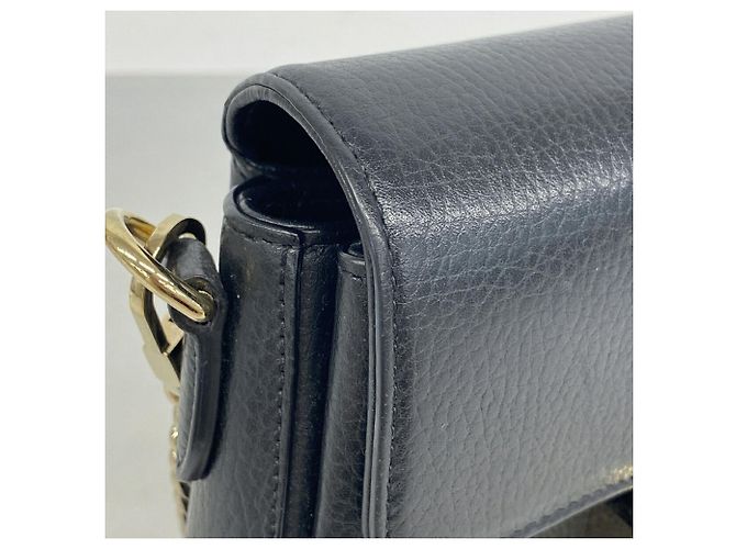 Borsa a tracolla Gucci Interlocking G Nero - vista 7