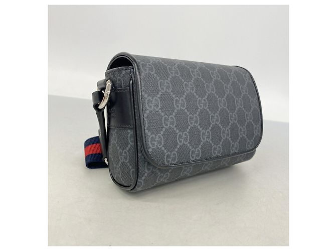 Gucci GG Supreme Schultertasche Schwarz - Ansicht 2