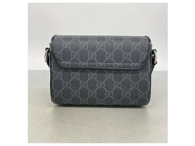 Gucci GG Supreme Schultertasche Schwarz - Ansicht 7
