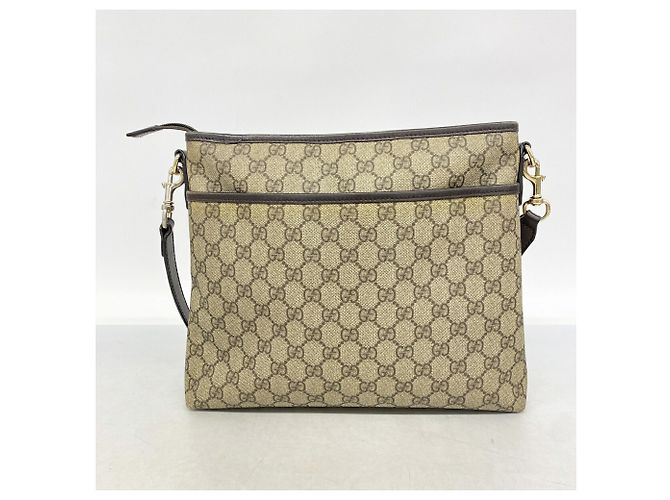 Borsa a tracolla Gucci GG Supreme Brown Marrone - vista 11