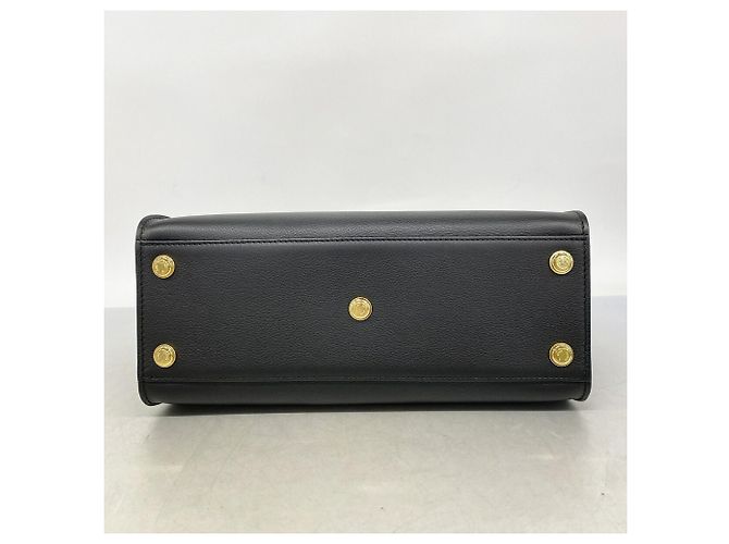Borsa Louis Vuitton On My Side MM in Noir Nero - vista 3