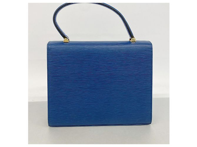 Borsa Louis Vuitton Epi Malzerbes Blu - vista 12