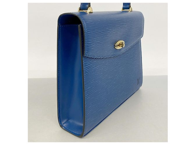 Borsa Louis Vuitton Epi Malzerbes Blu - vista 2