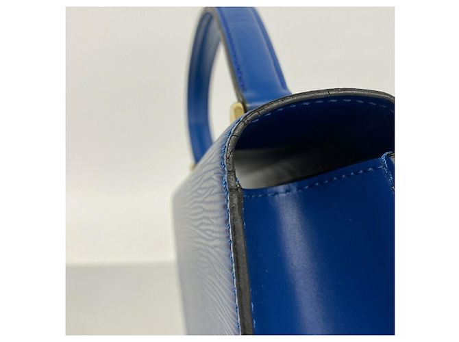 Borsa Louis Vuitton Epi Malzerbes Blu - vista 7