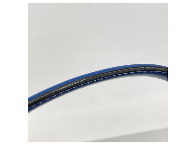 Borsa Louis Vuitton Epi Malzerbes Blu - vista 9