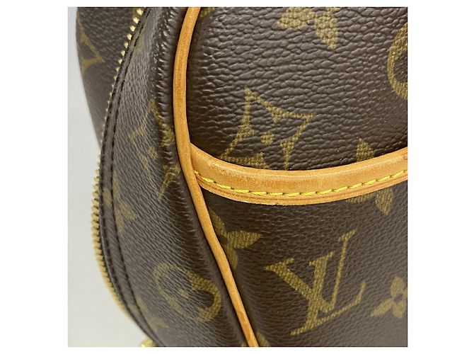 Borsa Louis Vuitton Monogram Trouville Marrone - vista 10