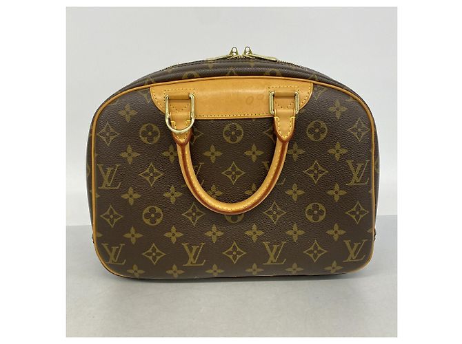 Borsa Louis Vuitton Monogram Trouville Marrone - vista 12