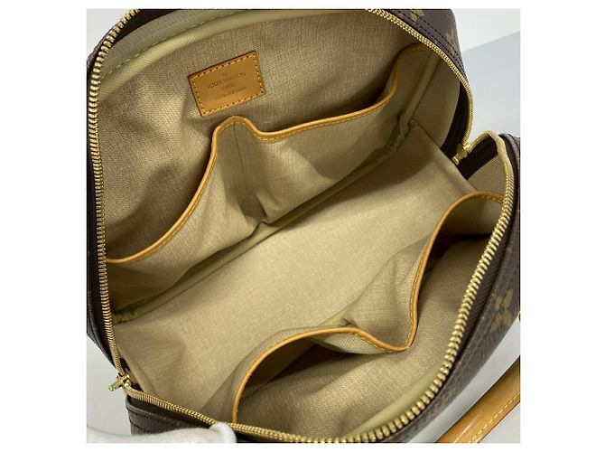 Borsa Louis Vuitton Monogram Trouville Marrone - vista 4