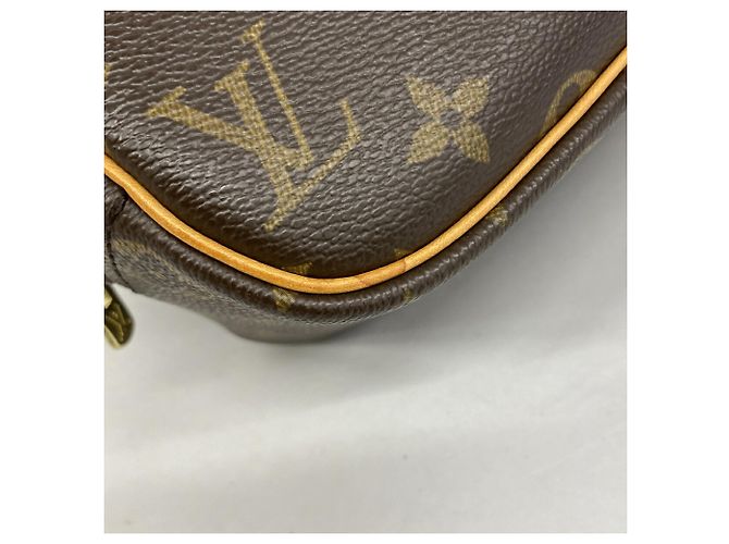 Borsa Louis Vuitton Monogram Trouville Marrone - vista 6