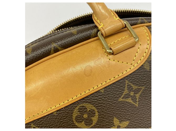 Borsa Louis Vuitton Monogram Trouville Marrone - vista 9