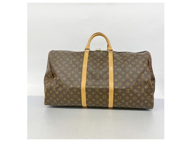 Louis Vuitton Boston Monogram Keepall 60 Marrone - vista 11