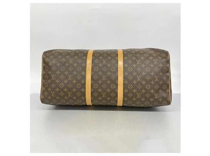 Louis Vuitton Boston Monogram Keepall 60 Marrone - vista 3